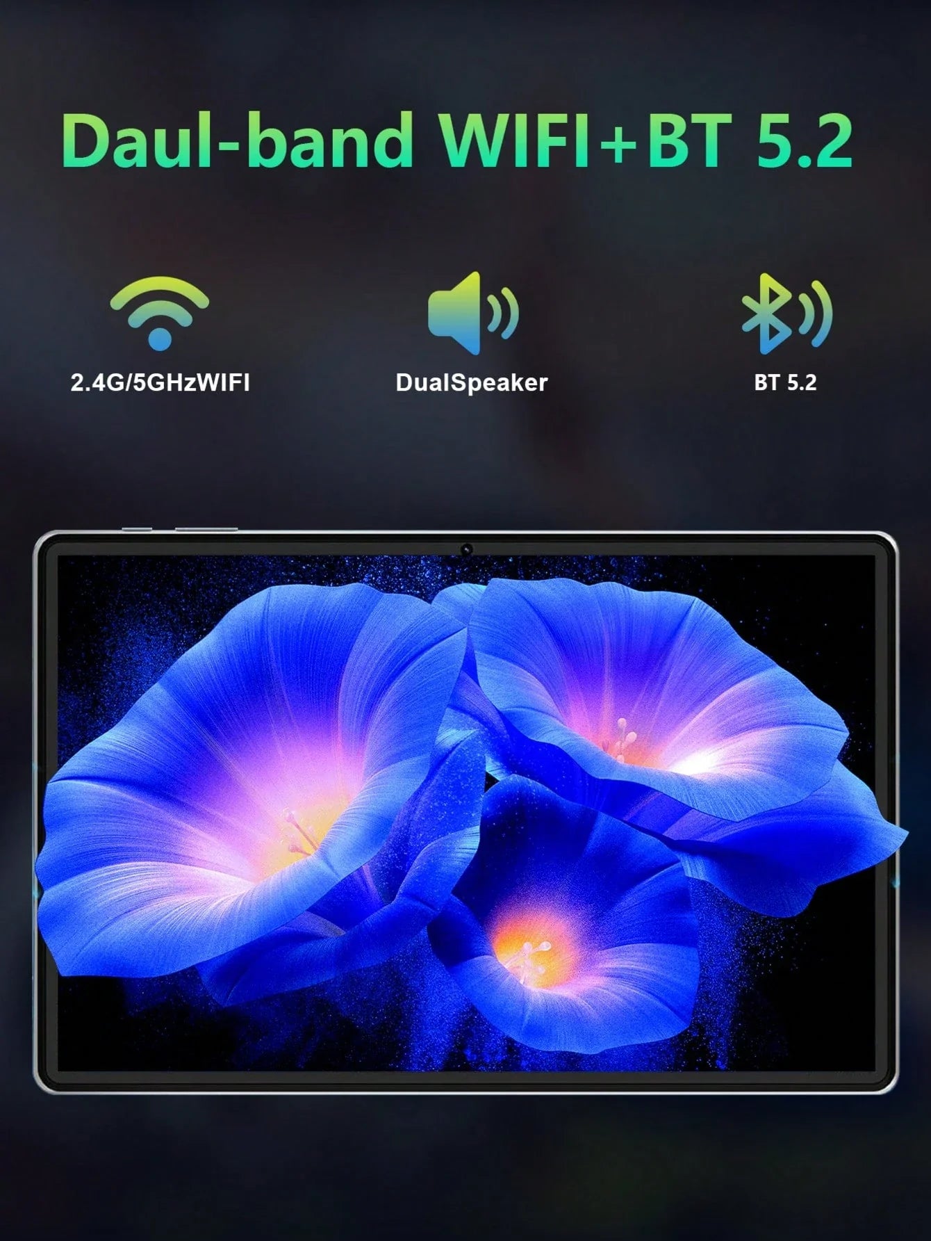 Qetupa 10.1-Inch Android 14 Tablet