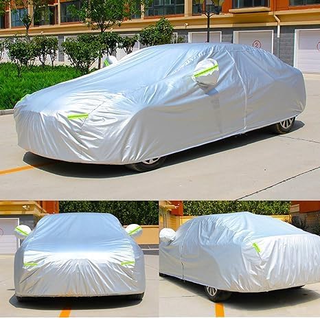 KouKou Oxford Waterproof SUV Car Cover Suitable for Subaru Ascent from 2018 to 2025, Windproof All Weather Waterproof Outdoor Cover Sun Rain UV Dust Snow Protection.