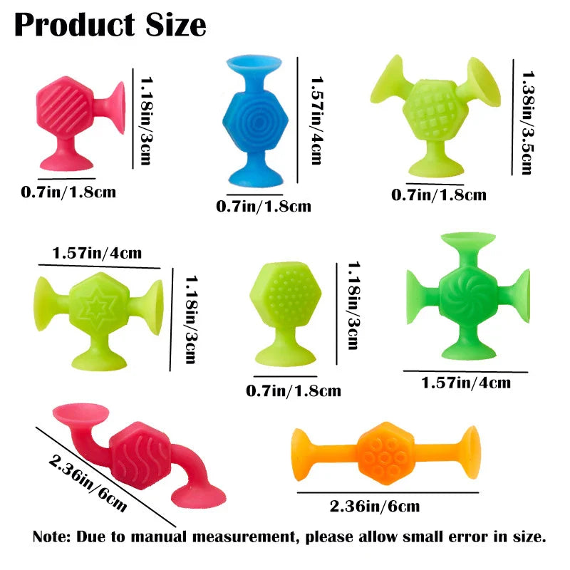 Suction Cup Building Toy Set