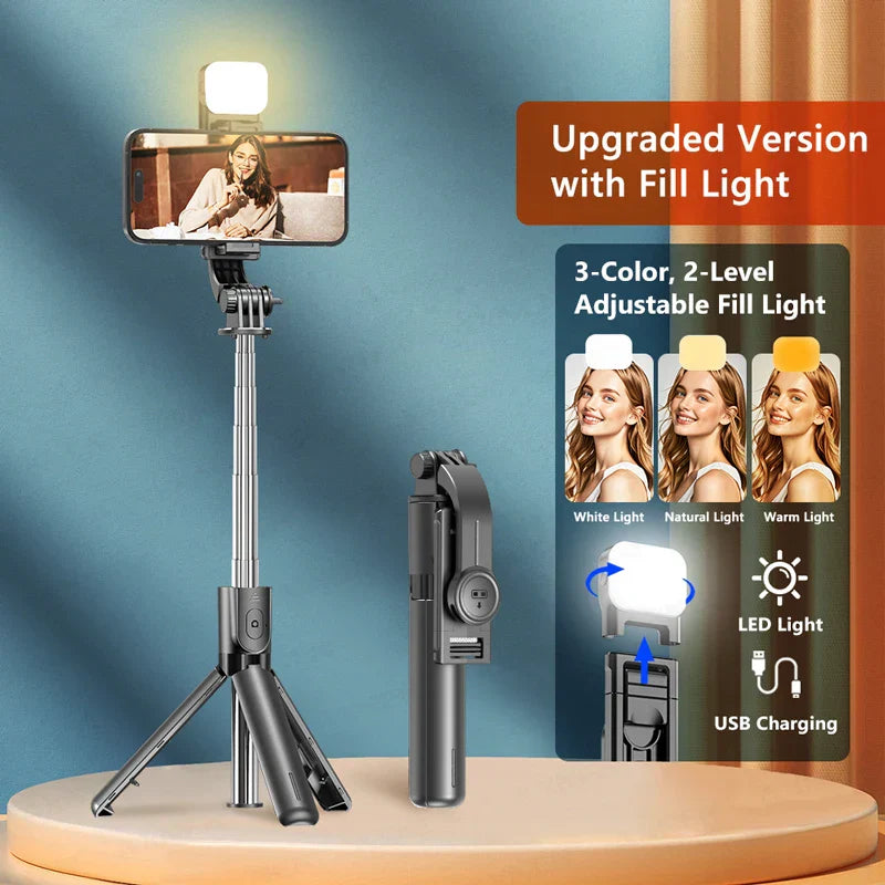 Selfie Stick Tripod with Remote