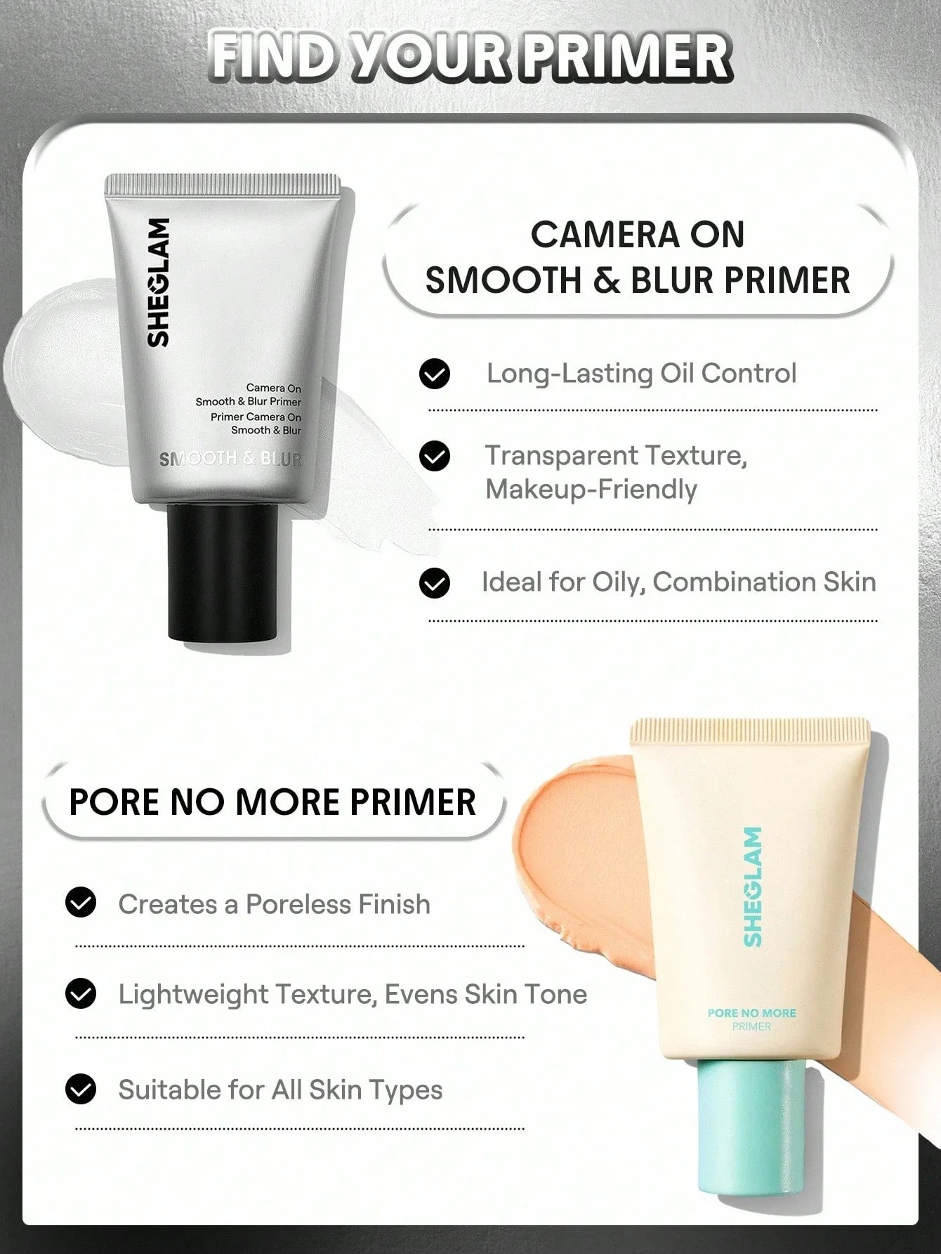 SHEGLAM Camera On Blur Primer