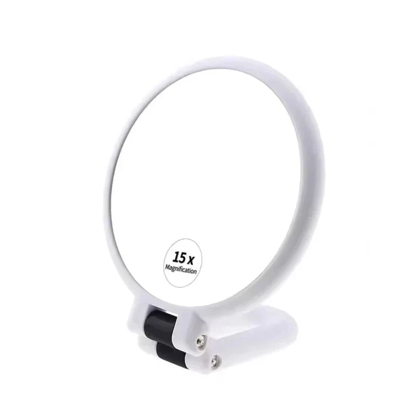 Vintage Double-Sided Magnifying Mirror