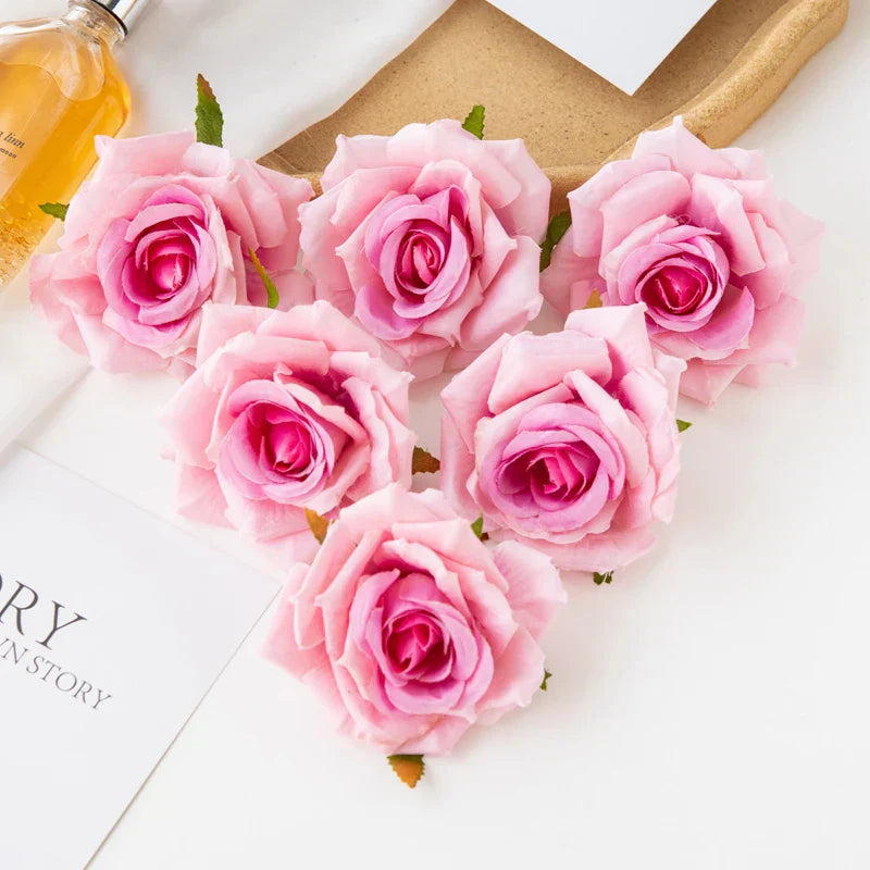 Wholesale Mini Silk Rose Heads