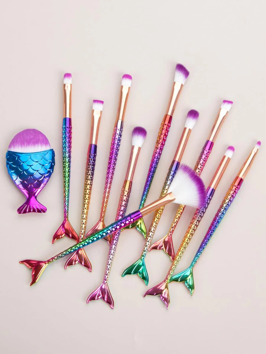 Makeup Brush Sets, 11pcs Creative Multifunctional Makeup Brush