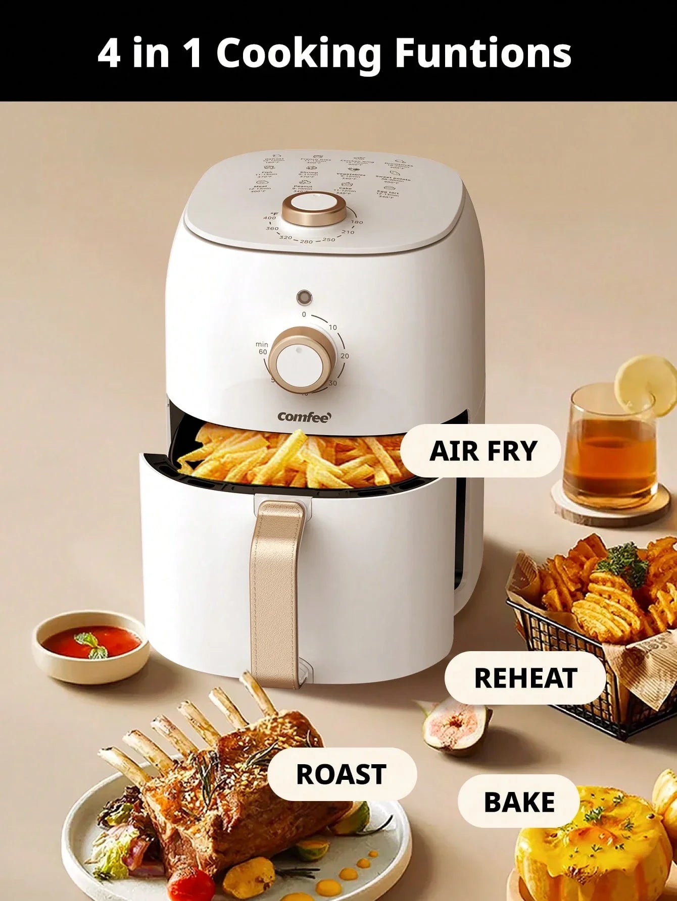 Comfee 3QT Air Fryer