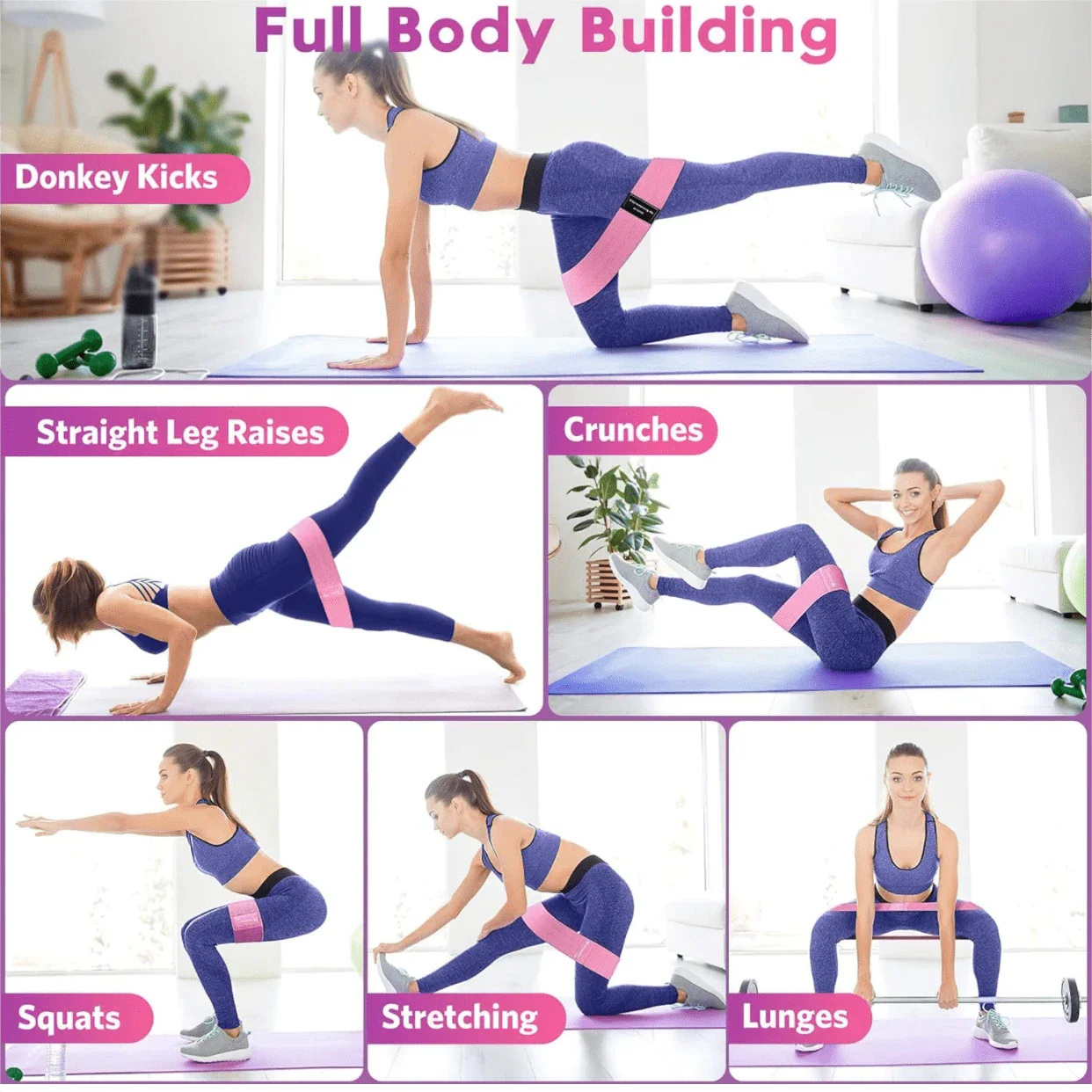 Elastic Squat Resistance Band