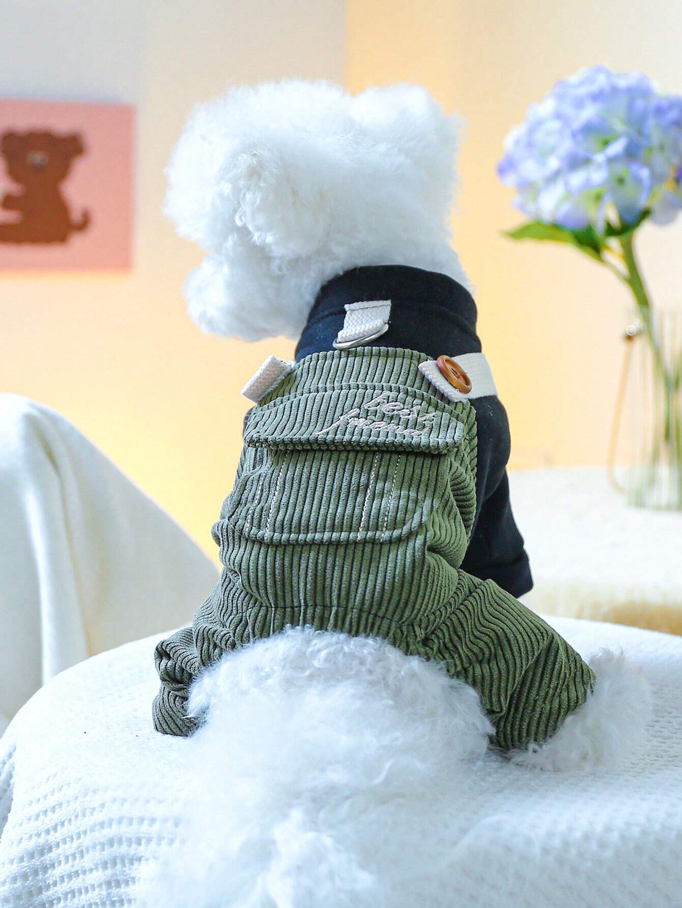PETSIN Corduroy Pet Jumpsuit