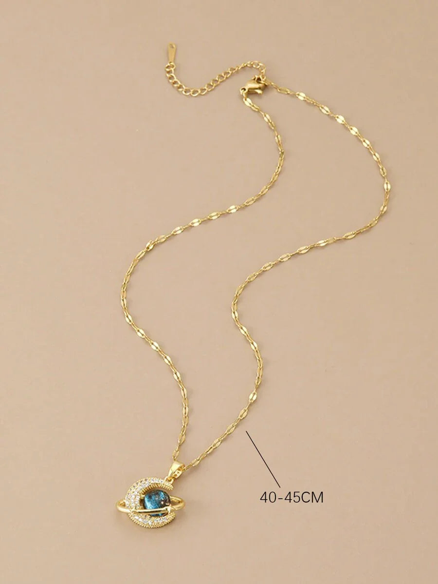 1pc Fashionable Starry Sky, Butterfly