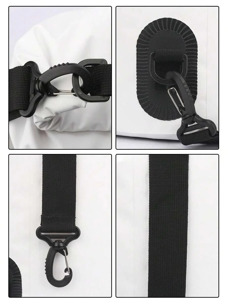 YESPACE Waterproof PVC Dry Bag Backpack With Mesh Pocket