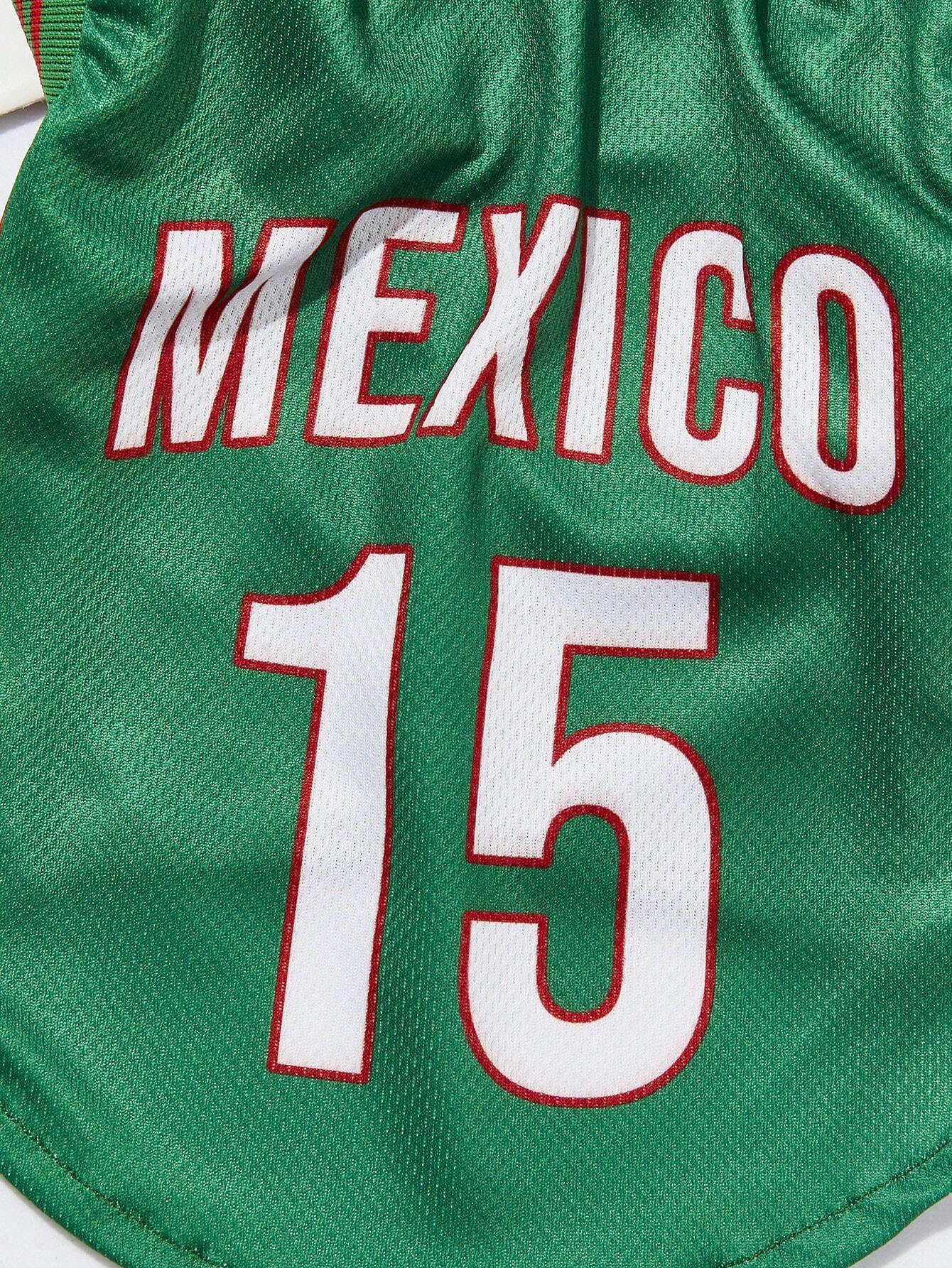 PETSIN Mexican Team Pet Jersey