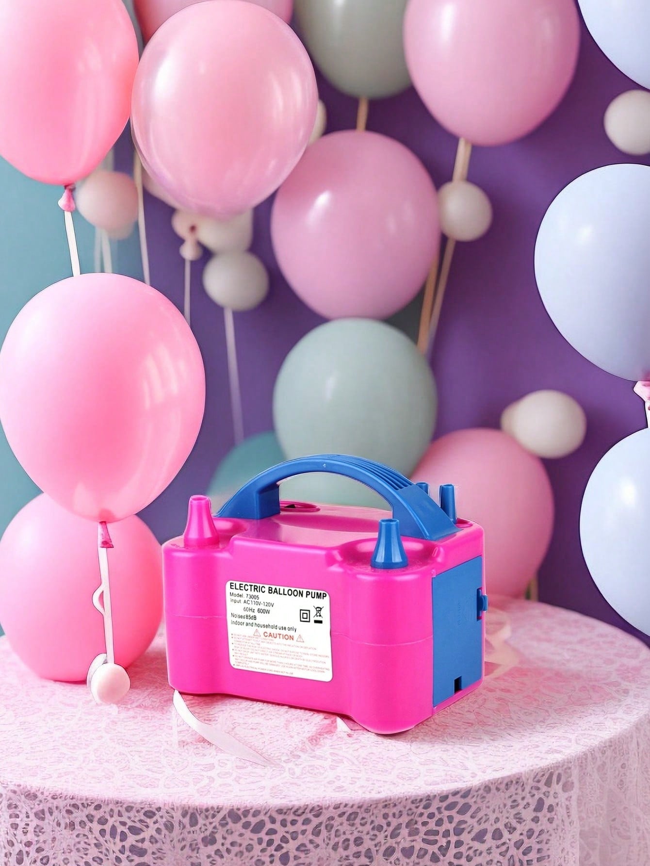 Electric Dual Nozzle Balloon Pump