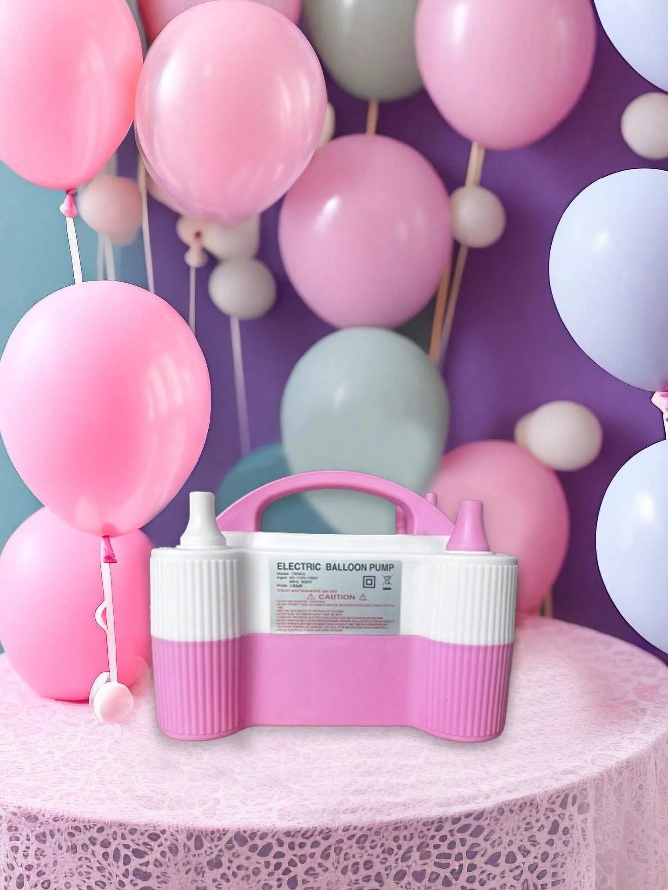 Electric Dual Nozzle Balloon Pump