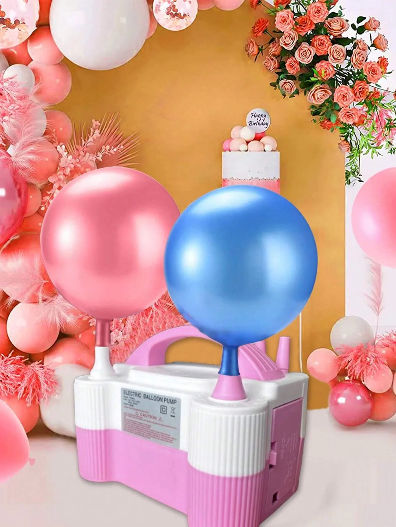 Electric Dual Nozzle Balloon Pump