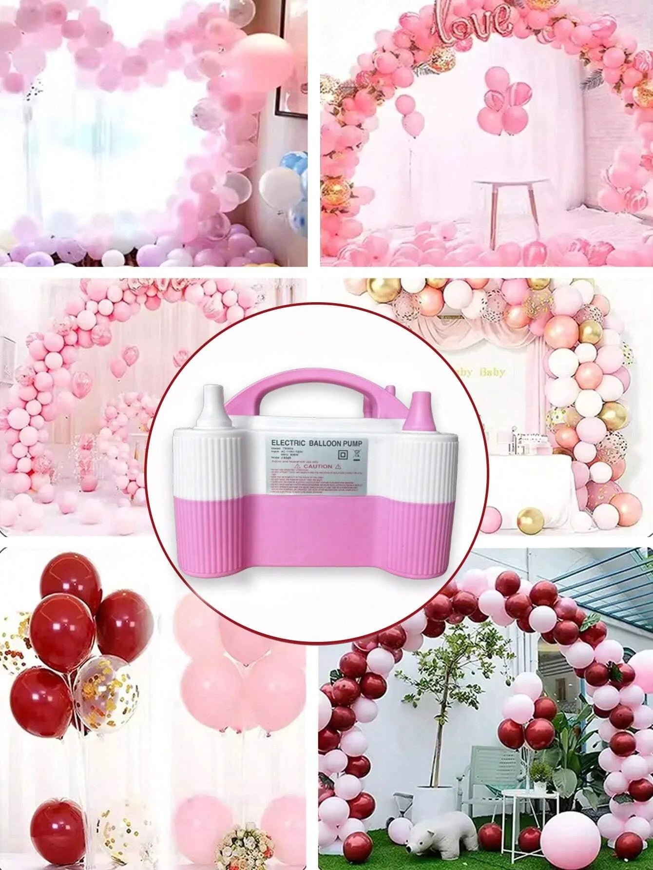 Electric Dual Nozzle Balloon Pump