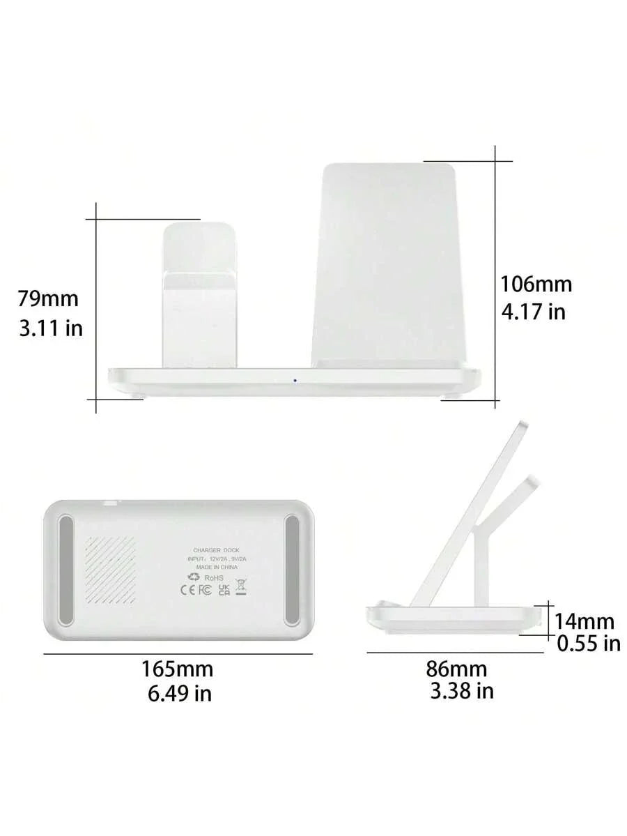 Fast Charging Dock Station For Multiple Devices - 15W
