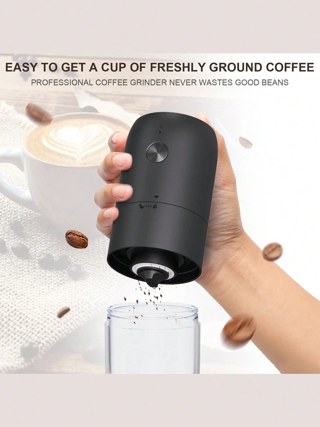 CLITON Electric Burr Coffee Grinder