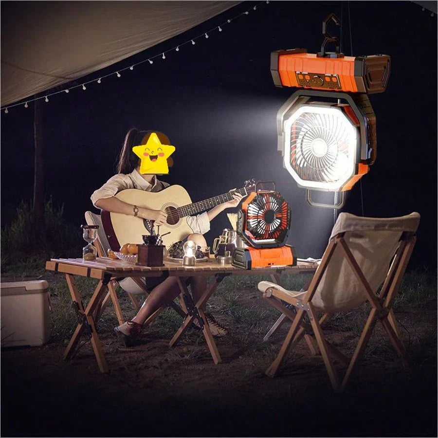 BDQ 20000mAh Portable Camping Fan
