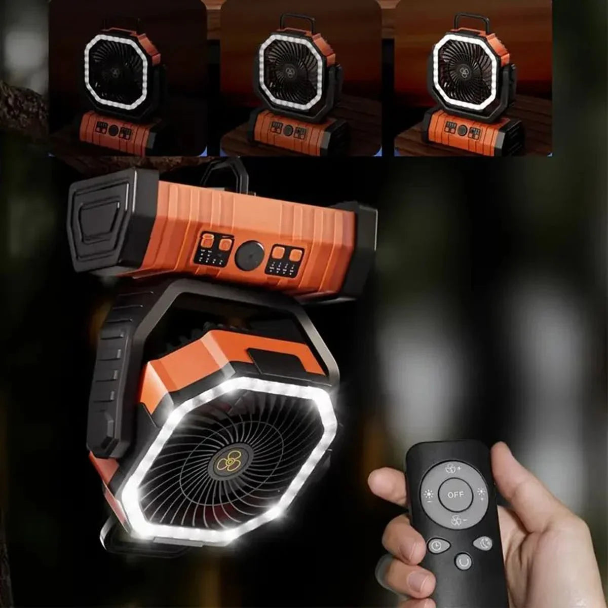 BDQ 20000mAh Portable Camping Fan