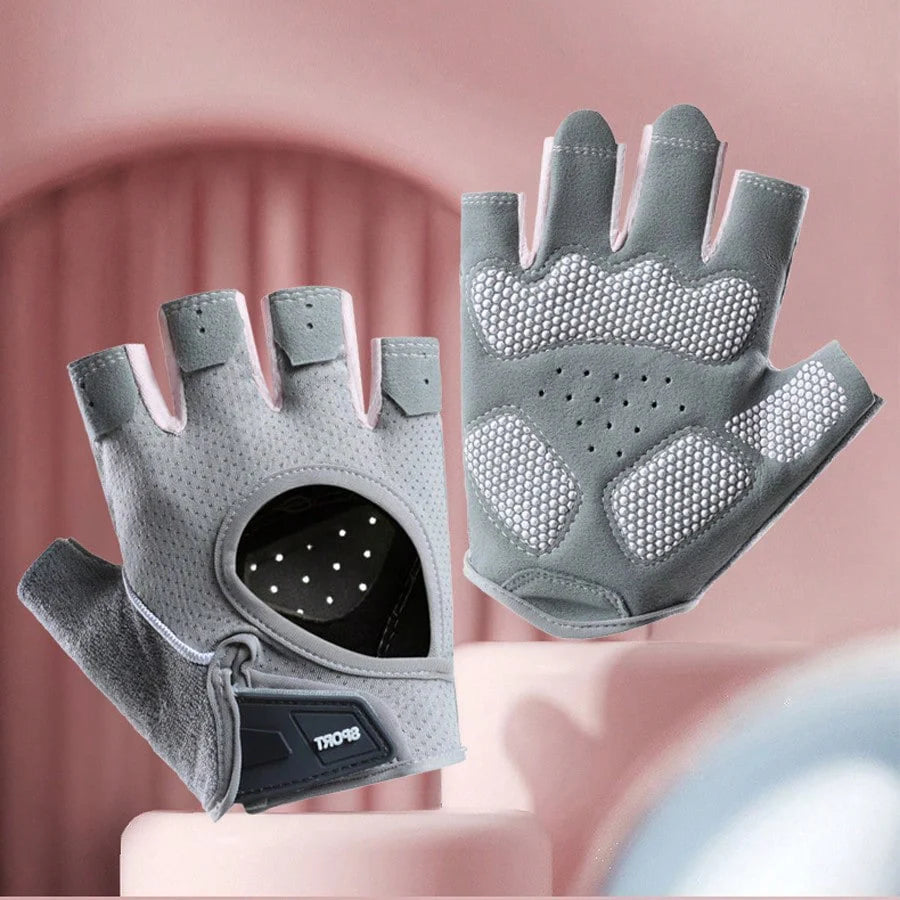 Unisex Fingerless Fitness Gloves Pair