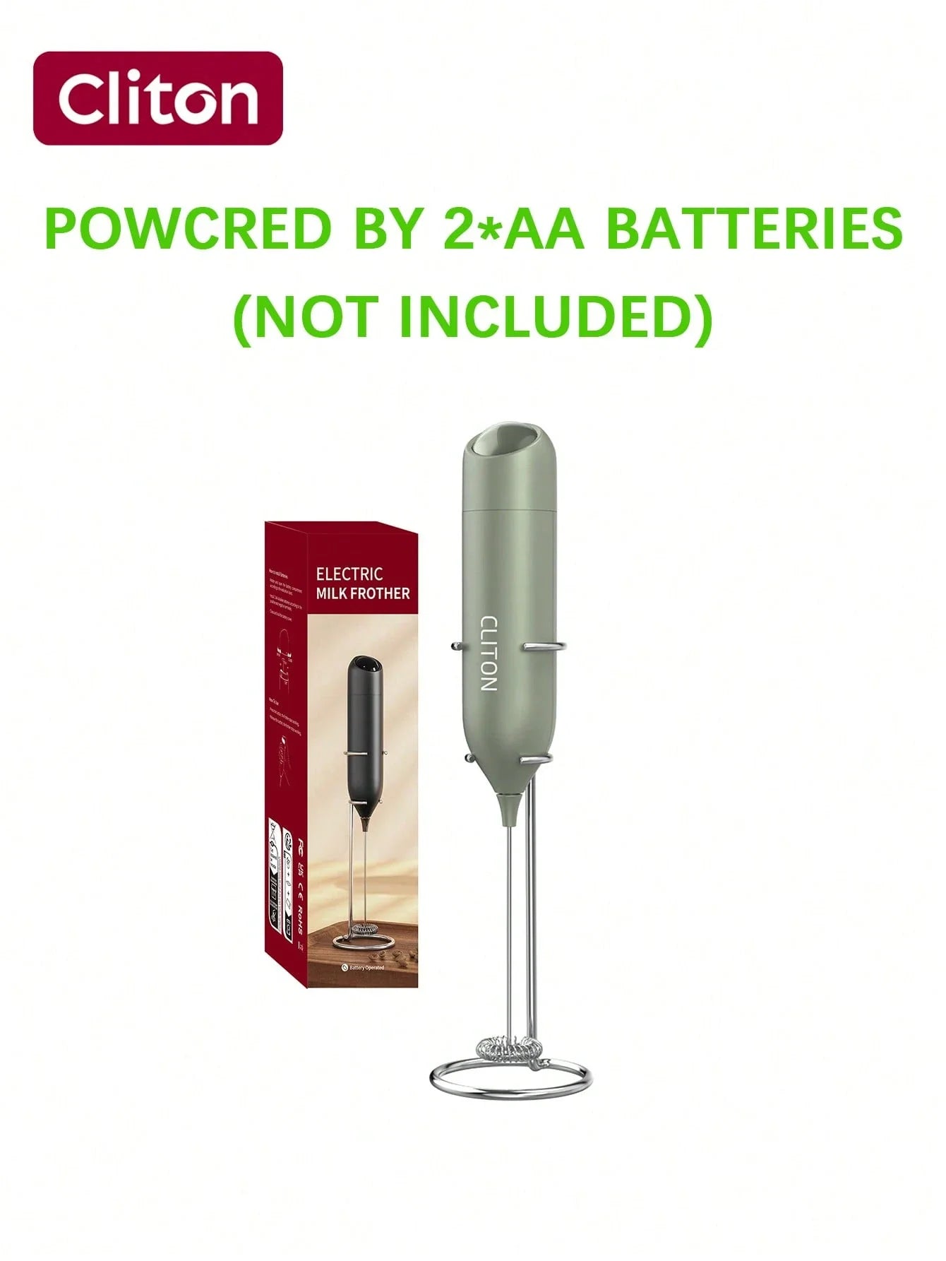 CLITON Handheld Milk Frother