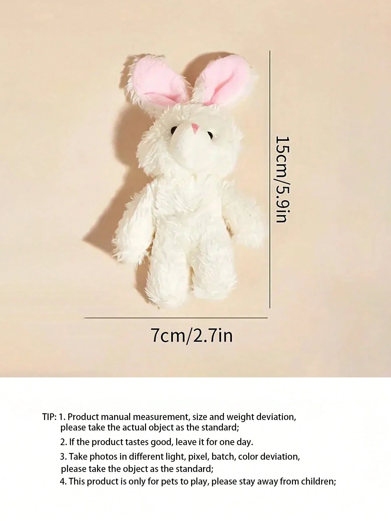 PETSIN Easter Rabbit Dog Toys