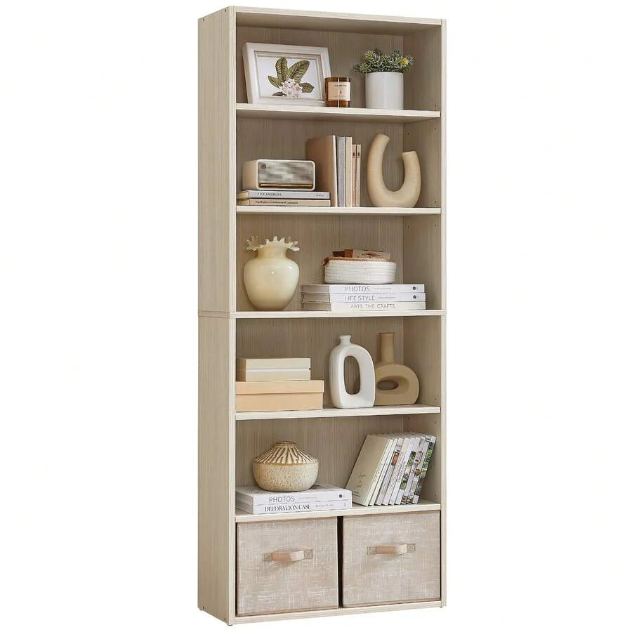 VASAGLE Bookshelf, 6-Tier Bookcase
