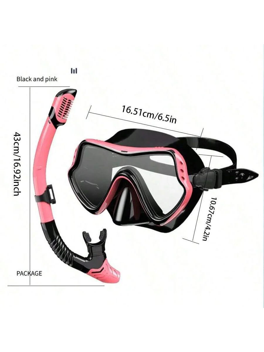 1 Set Adult Snorkeling Equipment, Full Face Snorkel Mask