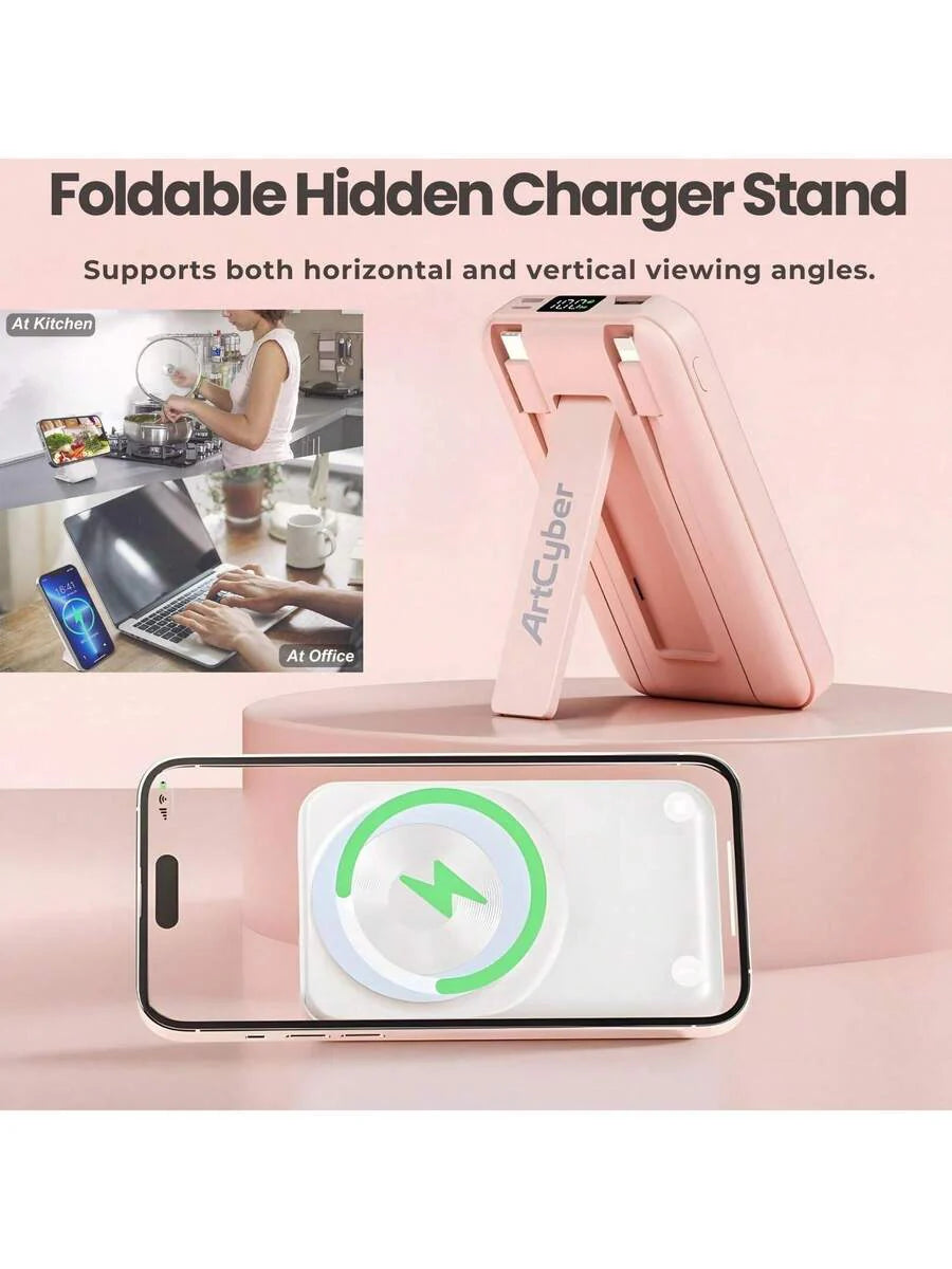 Latest Wireless Magnetic Battery Pack