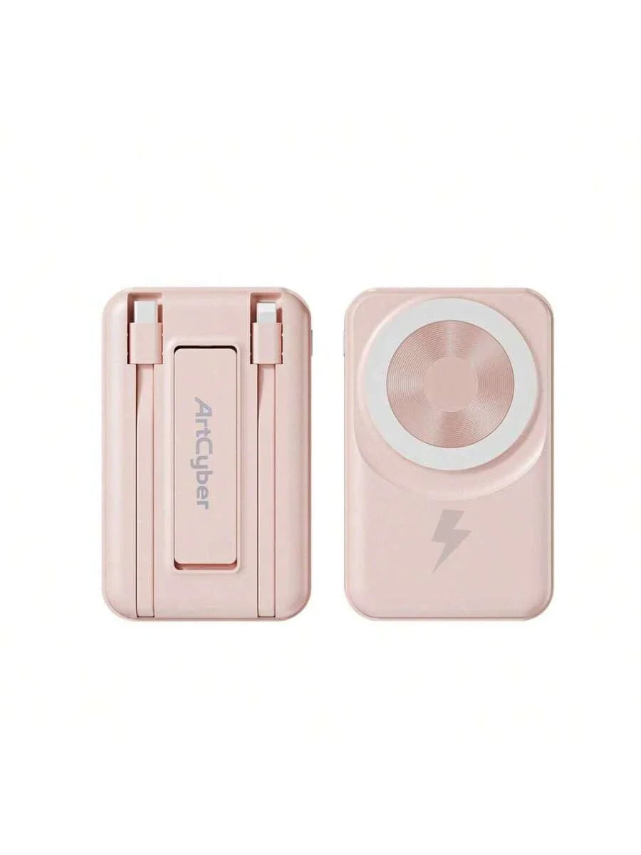 Latest Wireless Magnetic Battery Pack, 10000mAh Magnetic Power Bank