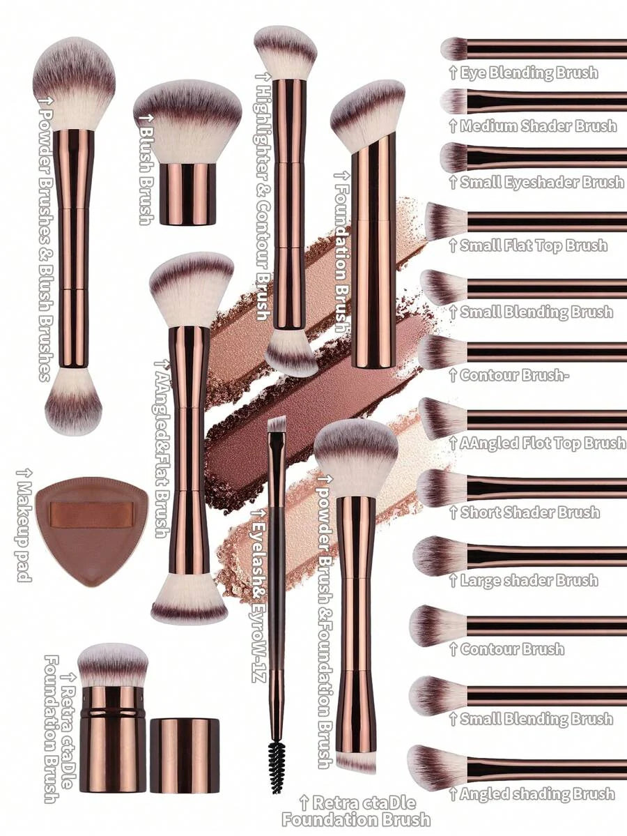 Professional Dual Head Makeup Brushes