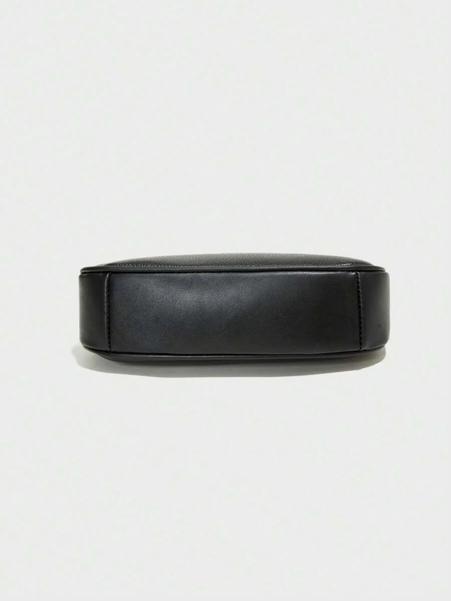 White Ladies' Shoulder Bag Made Of PU Material