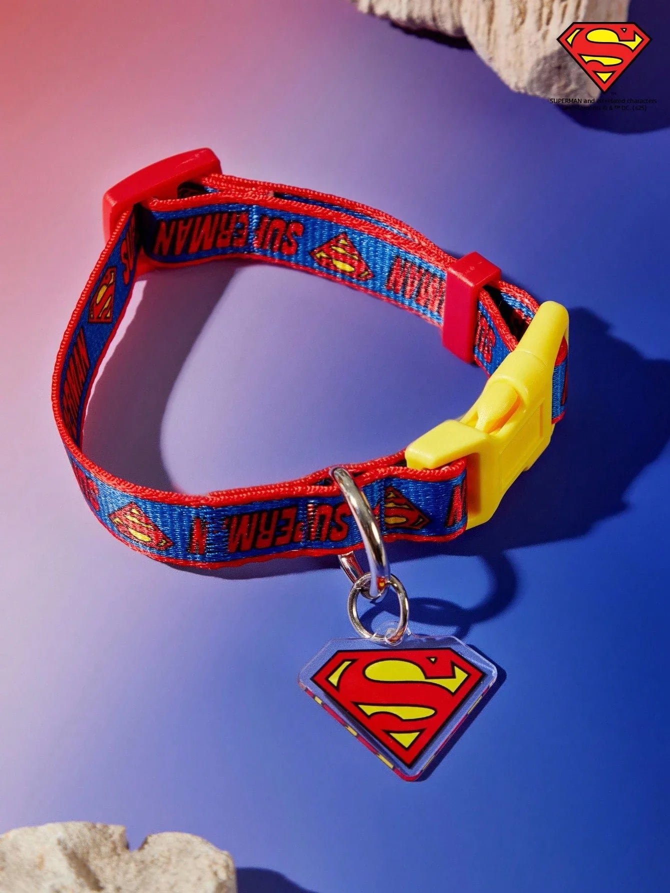 SUPERMAN PETSIN Dog Collar