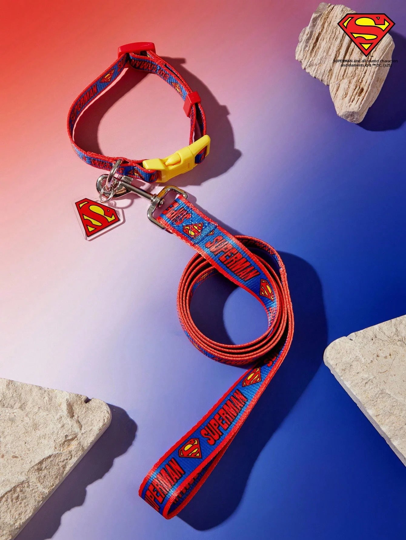 SUPERMAN PETSIN Dog Collar