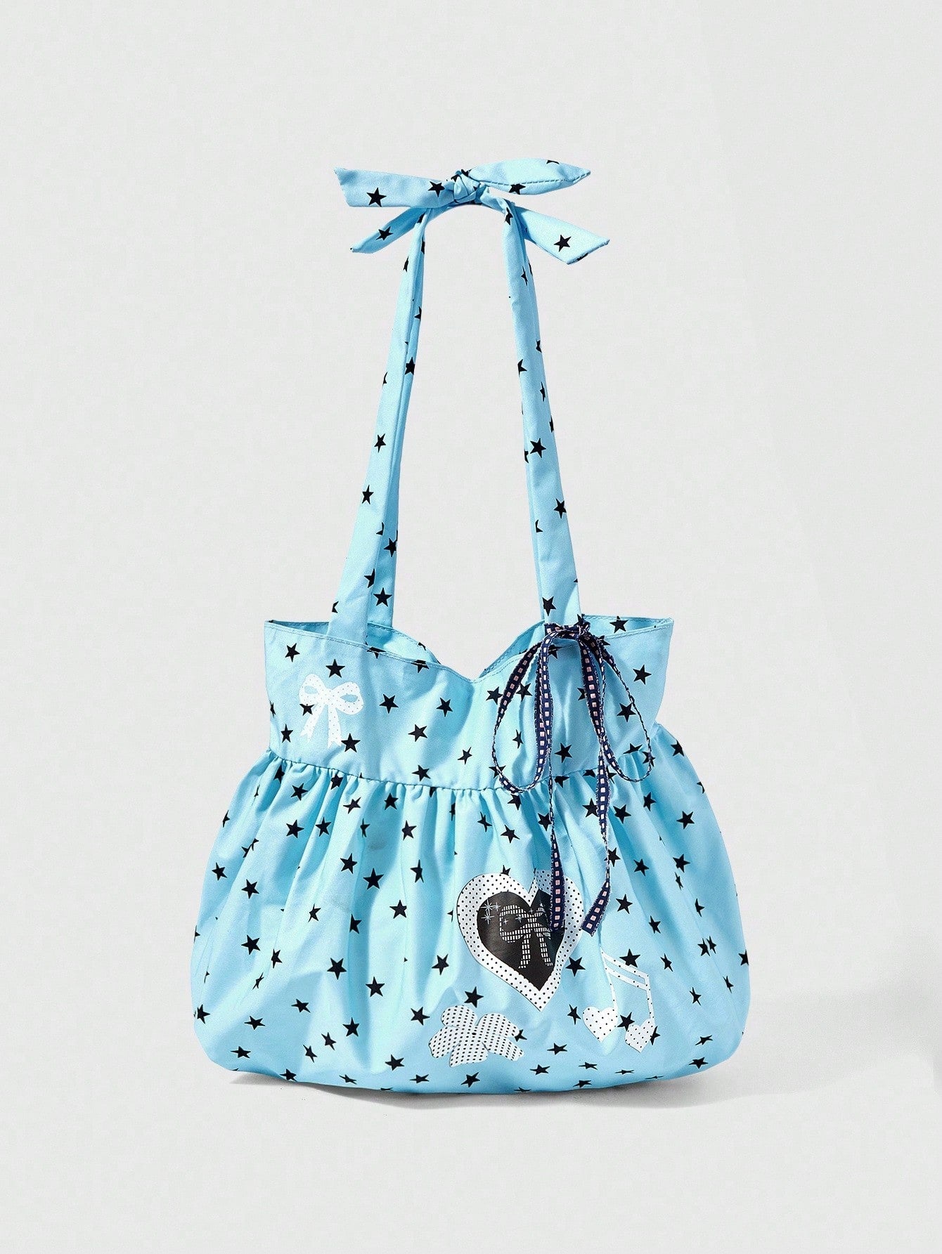 ROMWE Anime Vintage Crossbody Tote