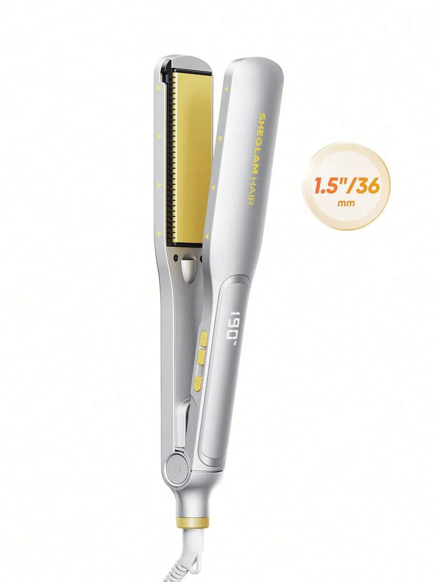 SHEGLAM HAIR Sleek Chic Wide Glide Straightener