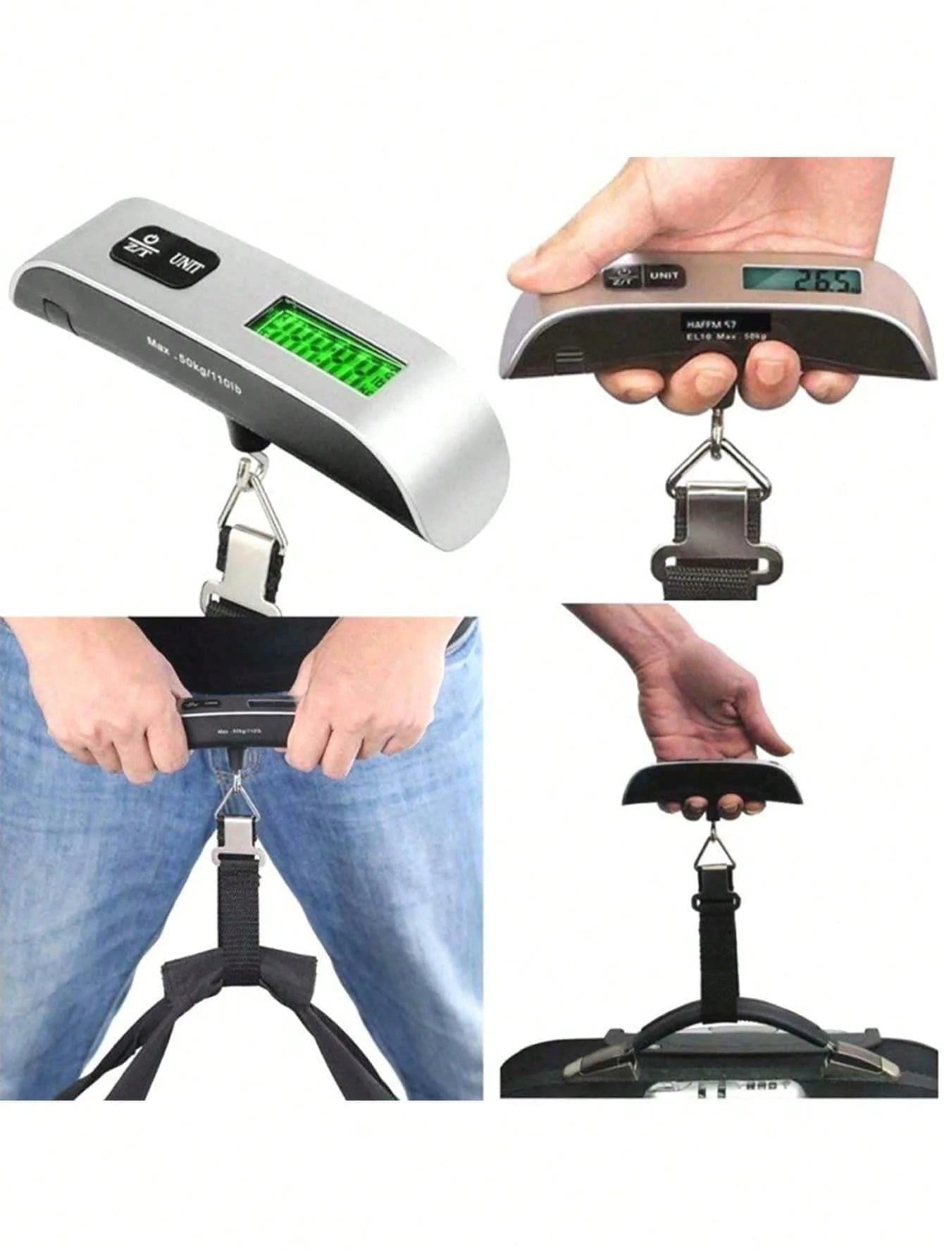 50kg Digital Luggage Hanging Scale