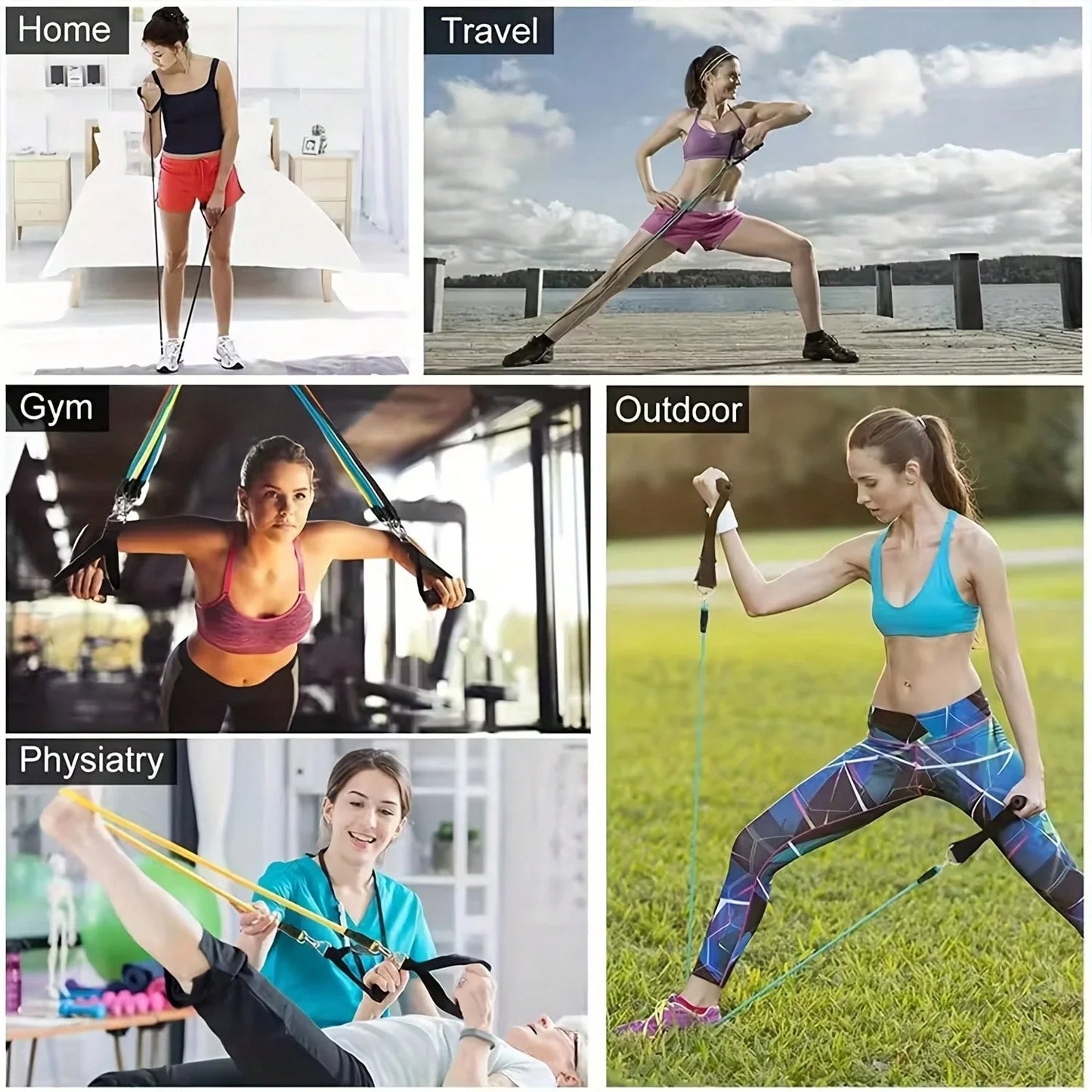 Resistance Bands Complete Set