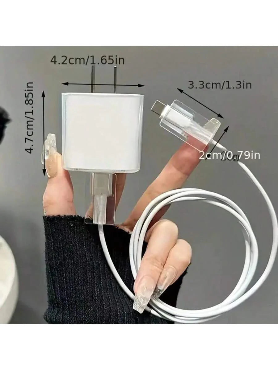 3D Bowknot/Heart/Star Charger Protector Case