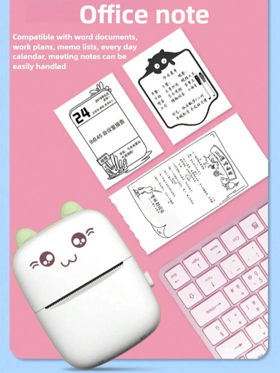 SOKANY 1pc Mini Portable Thermal Printer