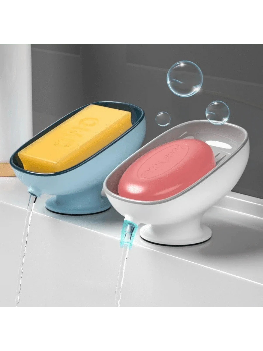 PS Double-Layer Soap Holder