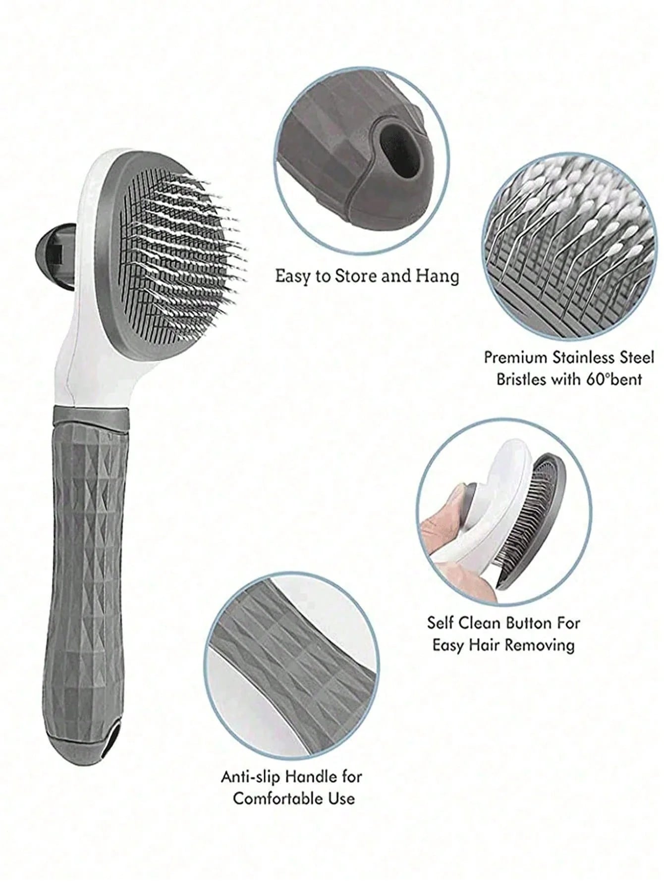 PETSIN Multi-Function Pet Grooming Brush