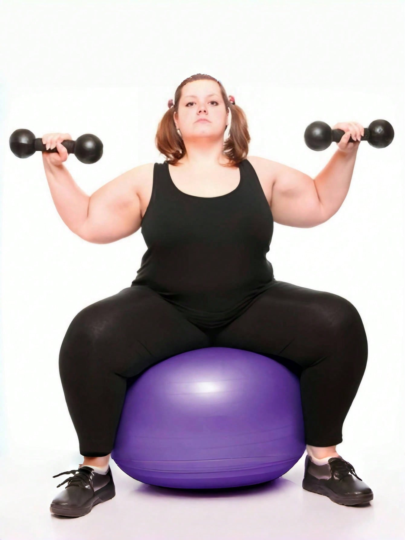 Thick Anti-Burst Yoga Ball Set