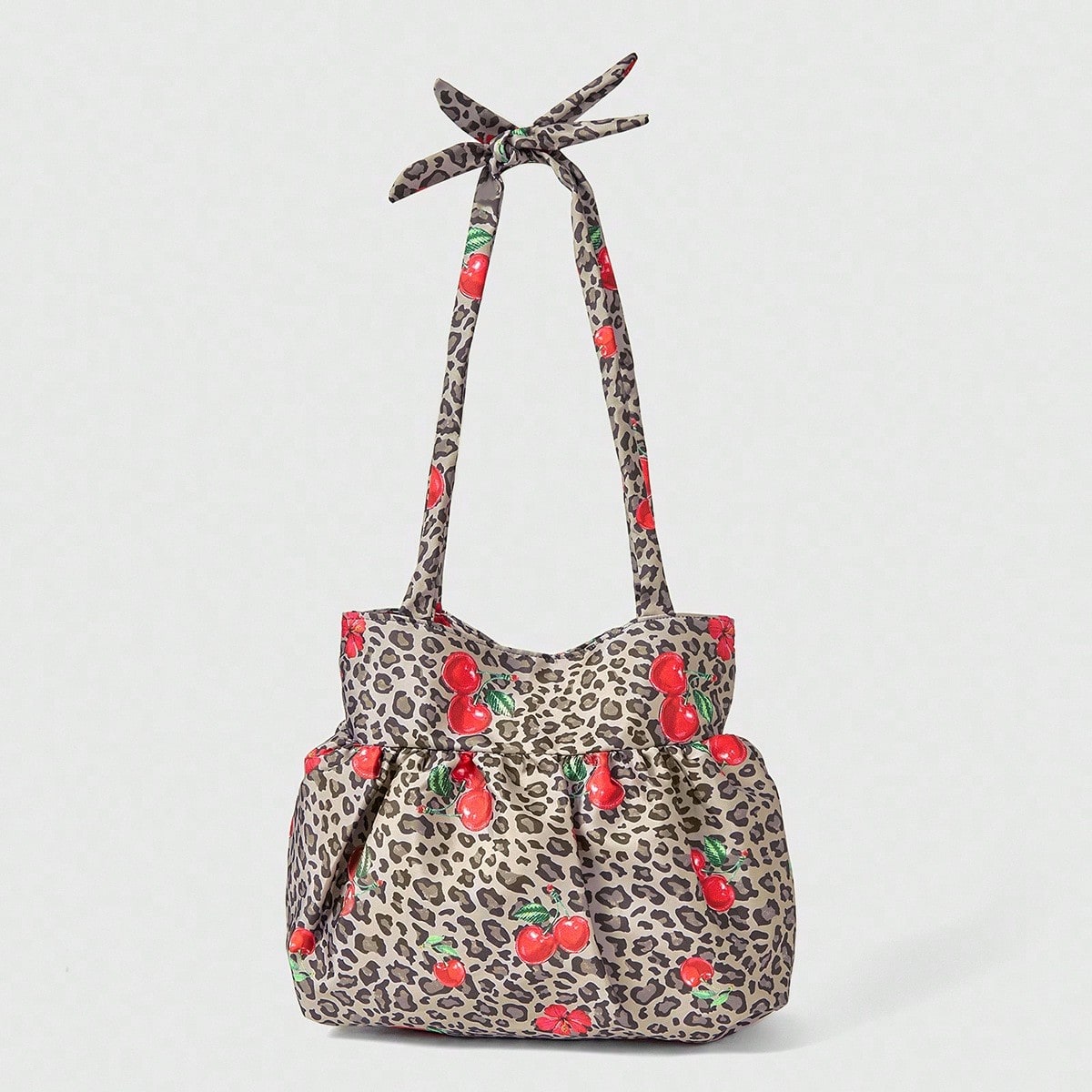 ROMWE Anime Black Heart Shoulder Bag