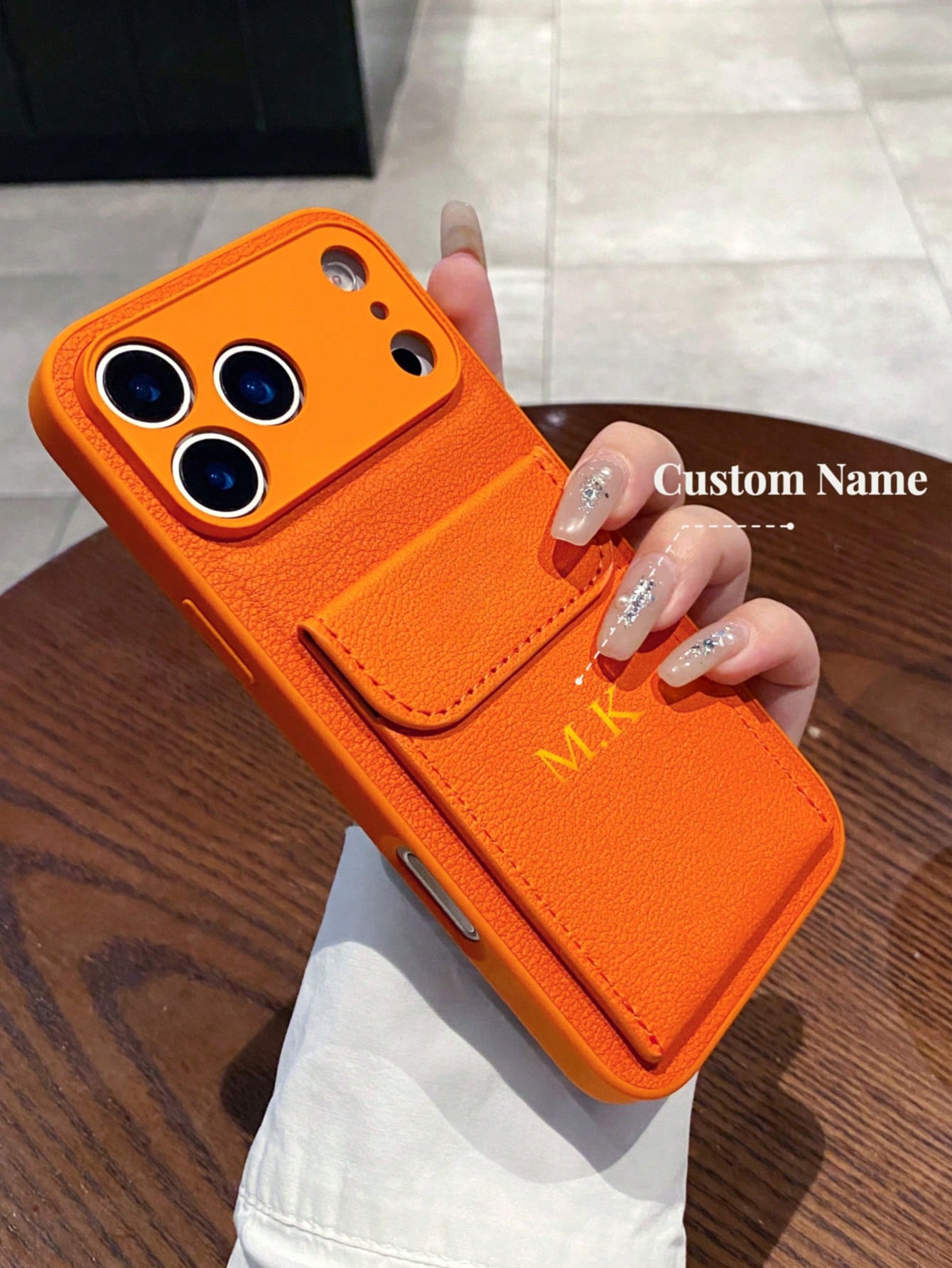 Custom Image Text iPad Case