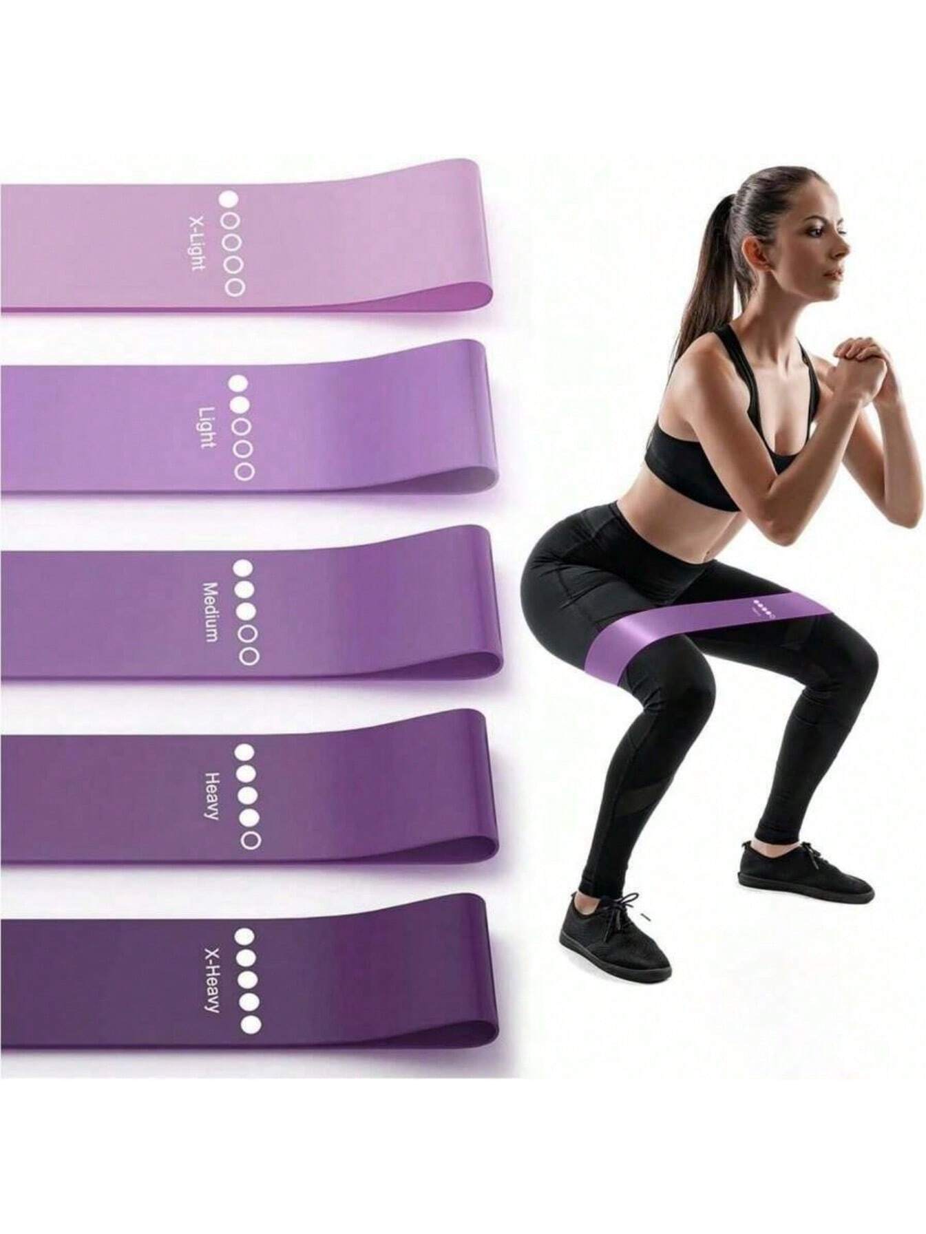 5-Level Resistance Exercise Bands