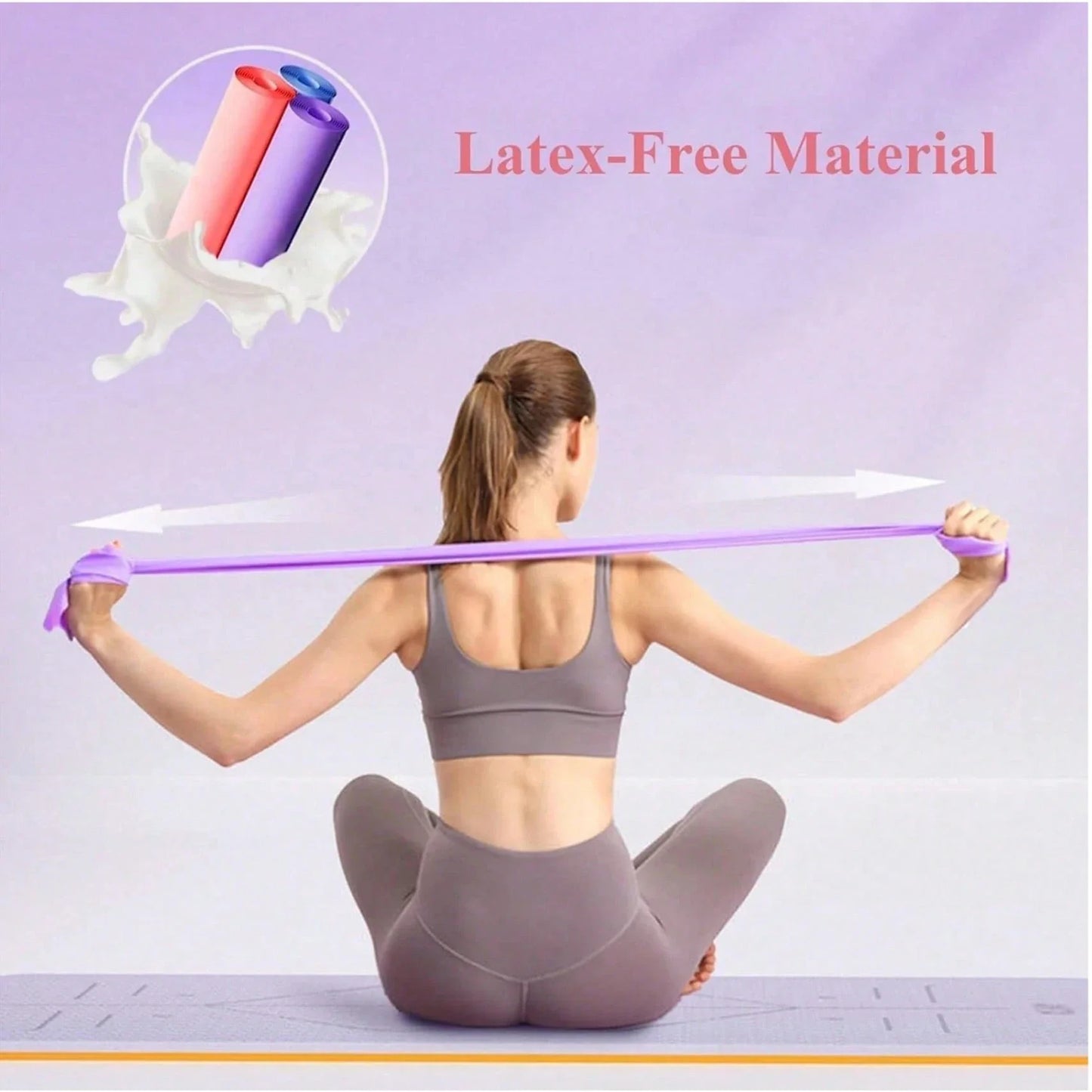 Yoga Pilates Resistance Stretch Band