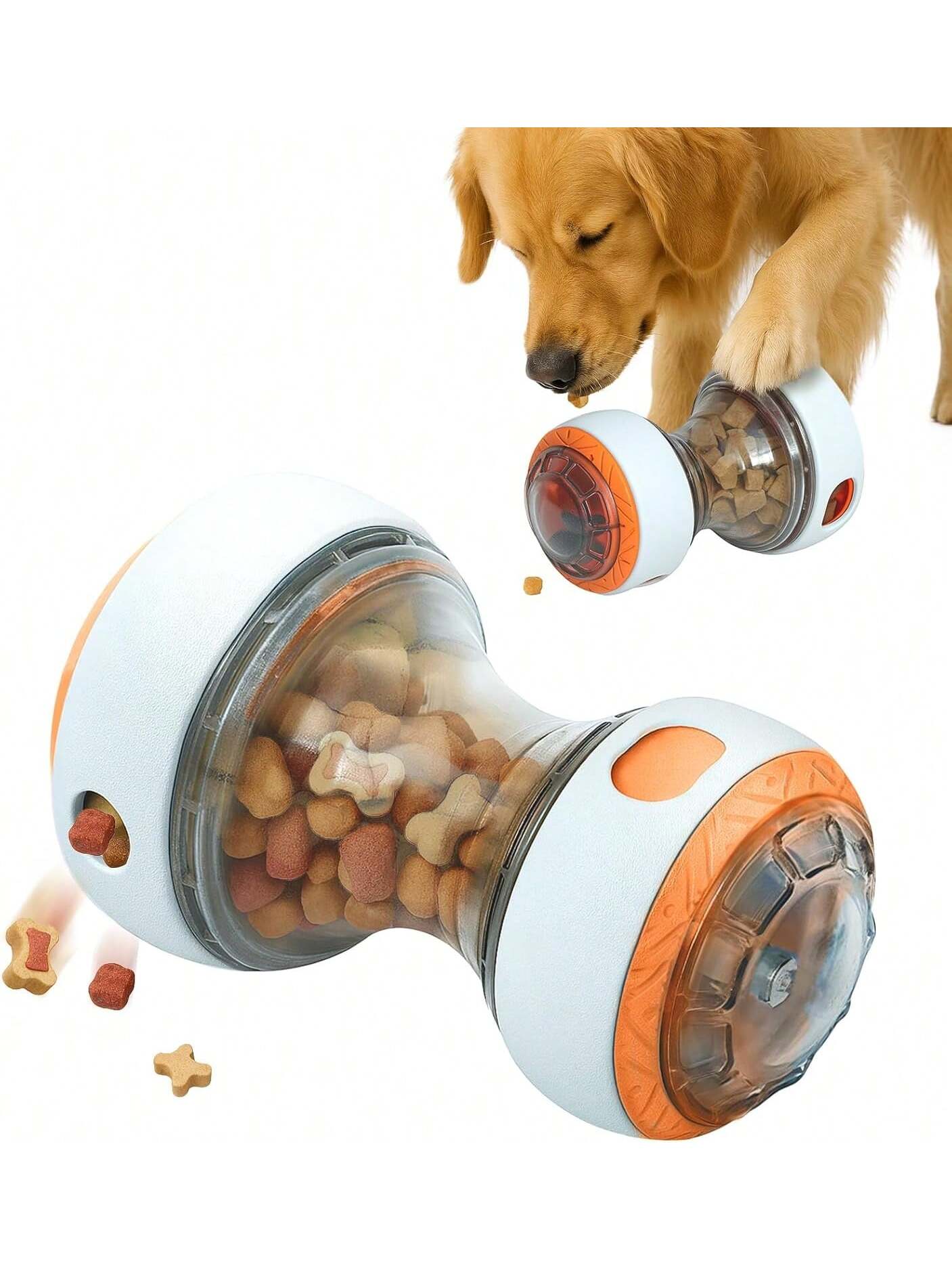 Interactive Dog Treat Puzzle Ball