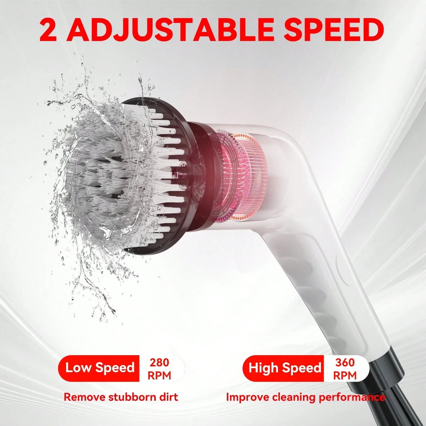 Cordless Electric Spin Scrubber