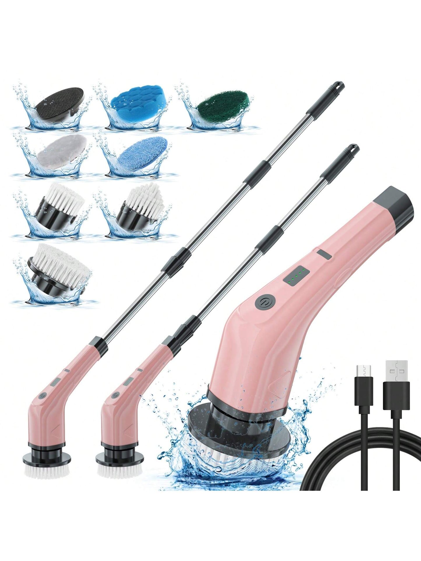 Cordless Electric Spin Scrubber
