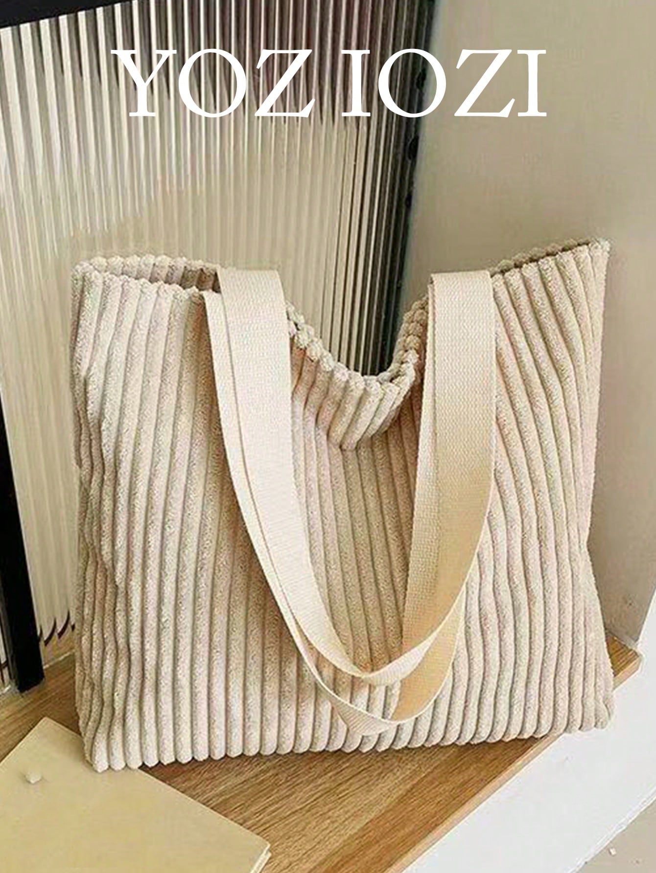 Polka Dot Heart Canvas Tote